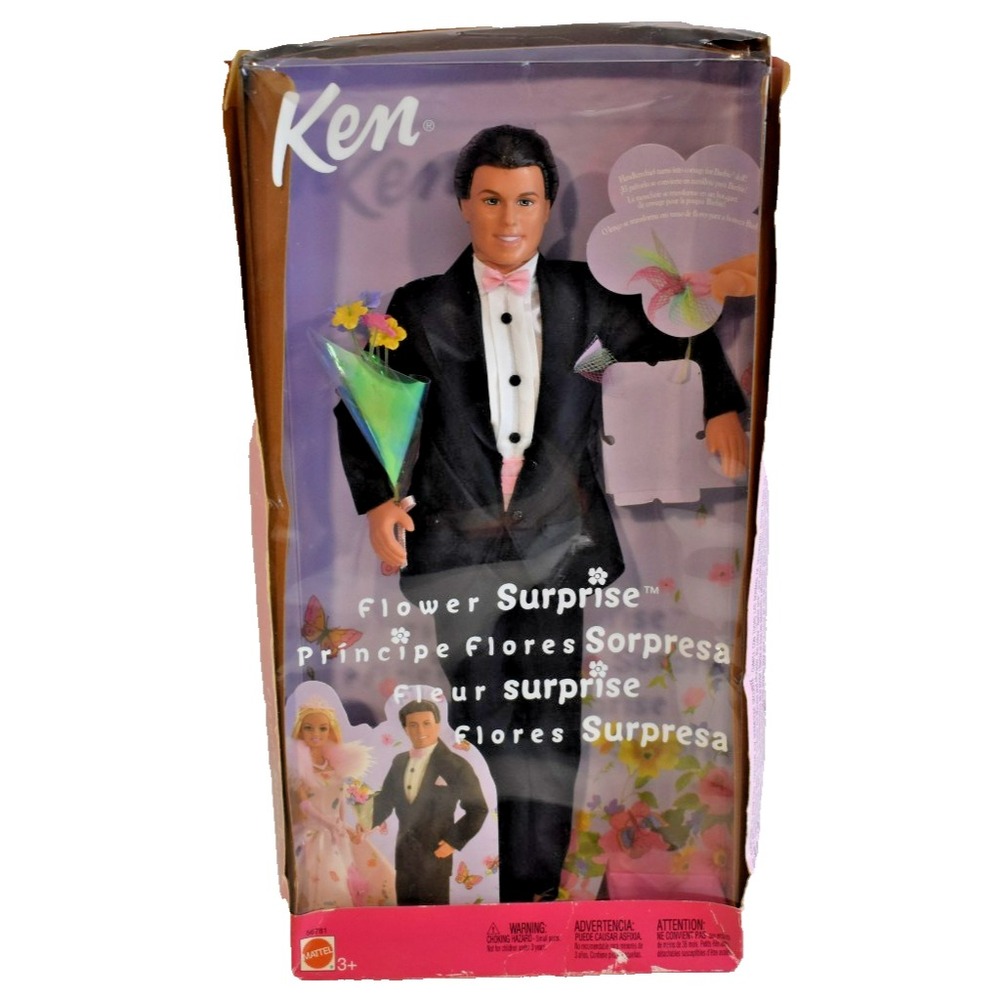 Ken Flower Surprise NIB #56781 2002 Damaged Box
